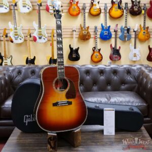 Gibson Custom Shop Hummingbird Deluxe Rosewood Burst Electric-Acoustic Guitar - Image 6
