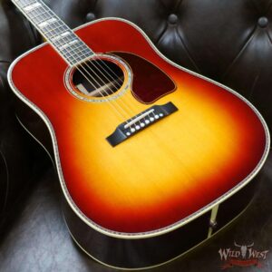 Gibson Custom Shop Hummingbird Deluxe Rosewood Burst Electric-Acoustic Guitar - Image 8