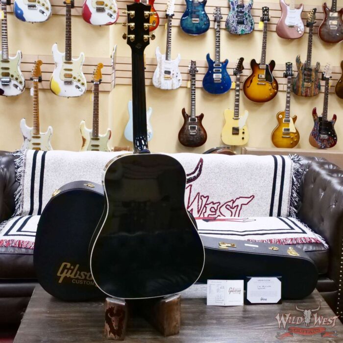 Gibson Custom Shop Modern Collection J-45 Custom Ebony 4.95 LBS - Image 8