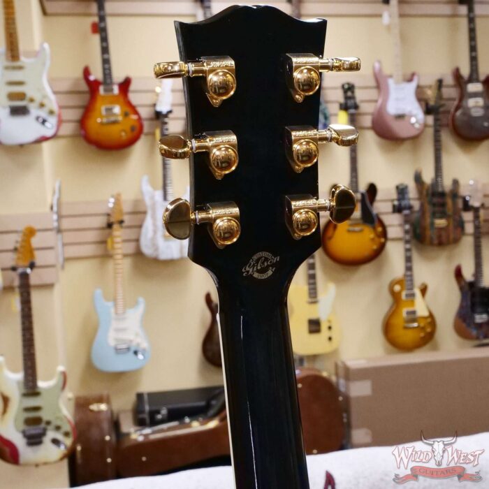 Gibson Custom Shop Modern Collection J-45 Custom Ebony 4.95 LBS - Image 9