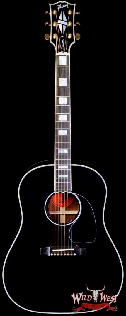Gibson Custom Shop Modern Collection J-45 Custom Ebony 4.95 LBS
