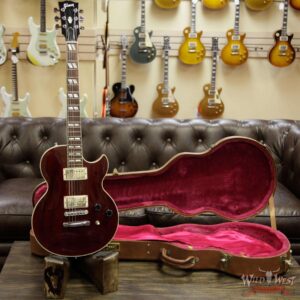 2004 Gibson Custom Shop L4-S Wine Cherry - Image 4