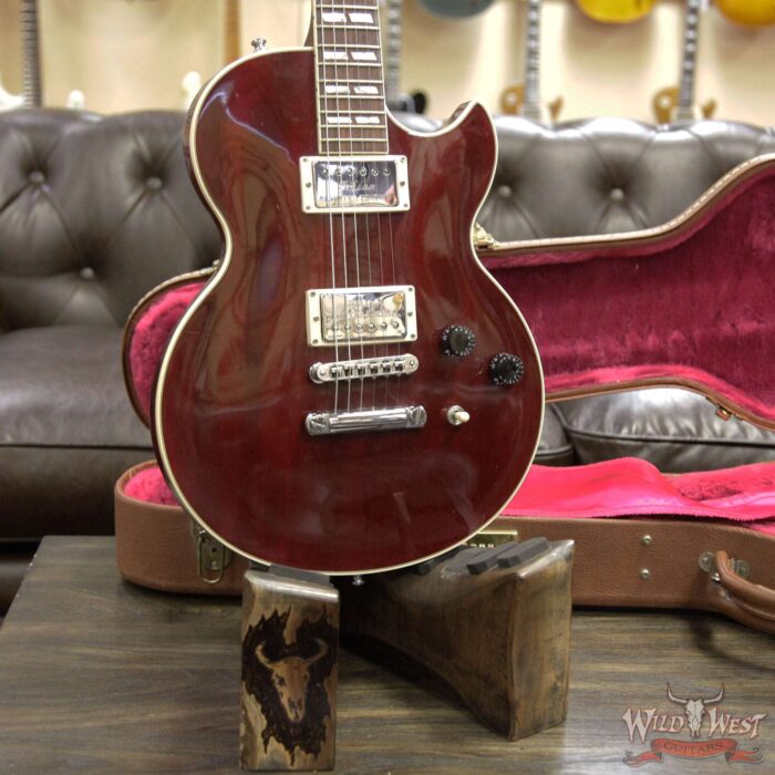 2004 Gibson Custom Shop L4-S Wine Cherry - Image 6