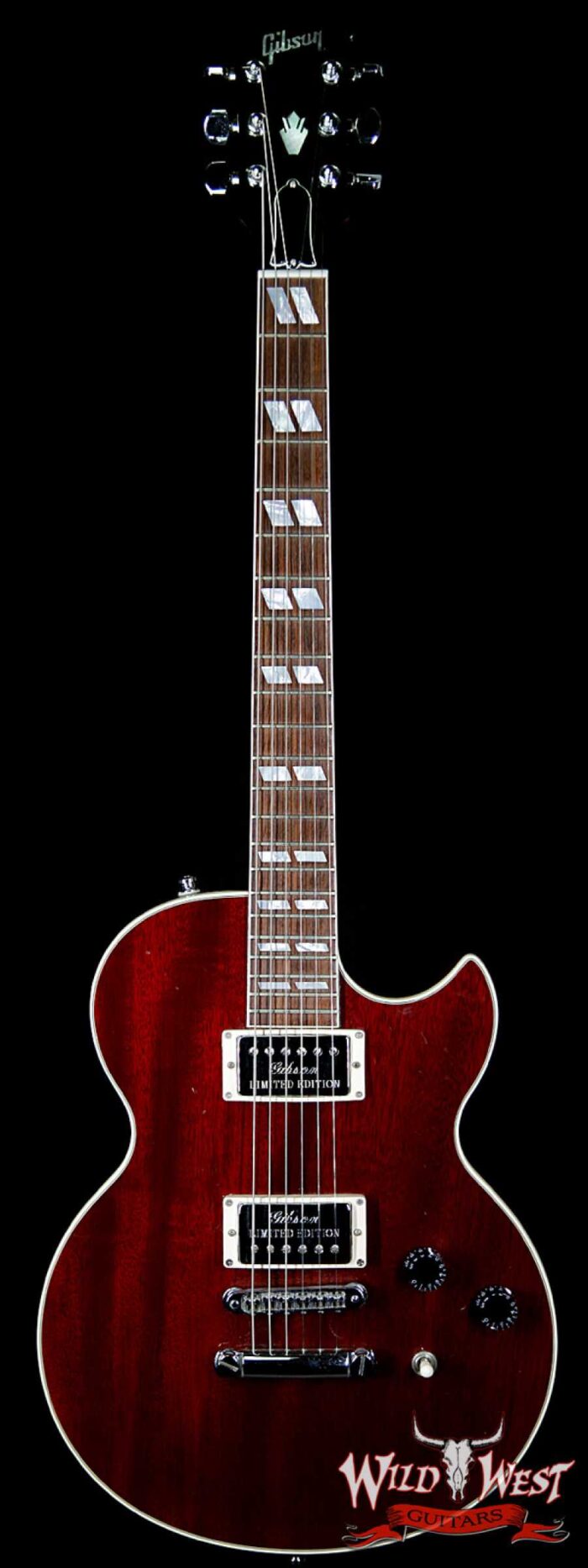 2004 Gibson Custom Shop L4-S Wine Cherry - Image 1