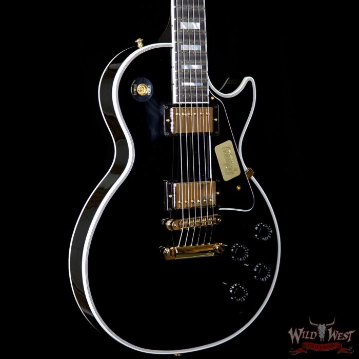 Gibson Custom Shop 2017 Limited Les Paul Custom Ebony 701760 - Image 4