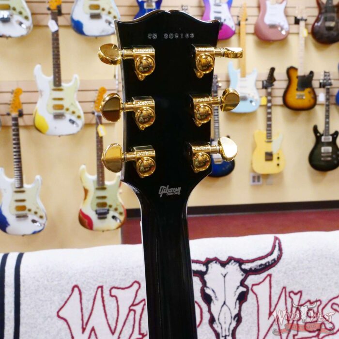 Gibson Custom Shop Les Paul Custom Ebony Fingerboard Gloss Ebony(Black) - Image 9