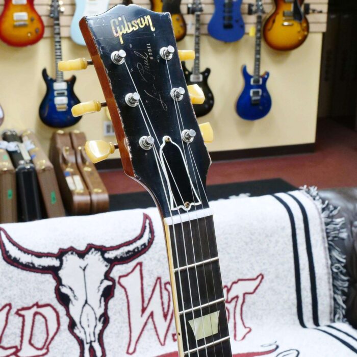 Gibson Custom Shop Limited Edition 1959 Les Paul Standard Reissue Brazilian Rosewood Murphy Lab Aged Tom’s Tea Burst 8.55 LBS - Image 7