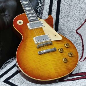 Gibson Custom Shop Limited Edition 1959 Les Paul Standard Reissue Brazilian Rosewood Murphy Lab Aged Tom’s Tea Burst 8.55 LBS - Image 8