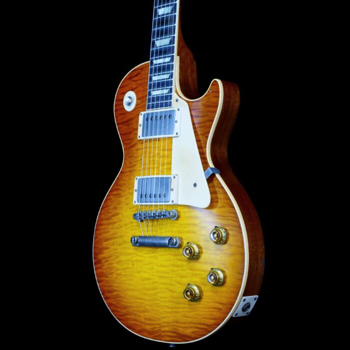 Gibson Custom Shop Limited Edition 1959 Les Paul Standard Reissue Brazilian Rosewood Murphy Lab Aged Tom’s Tea Burst 8.40 LBS - Image 2