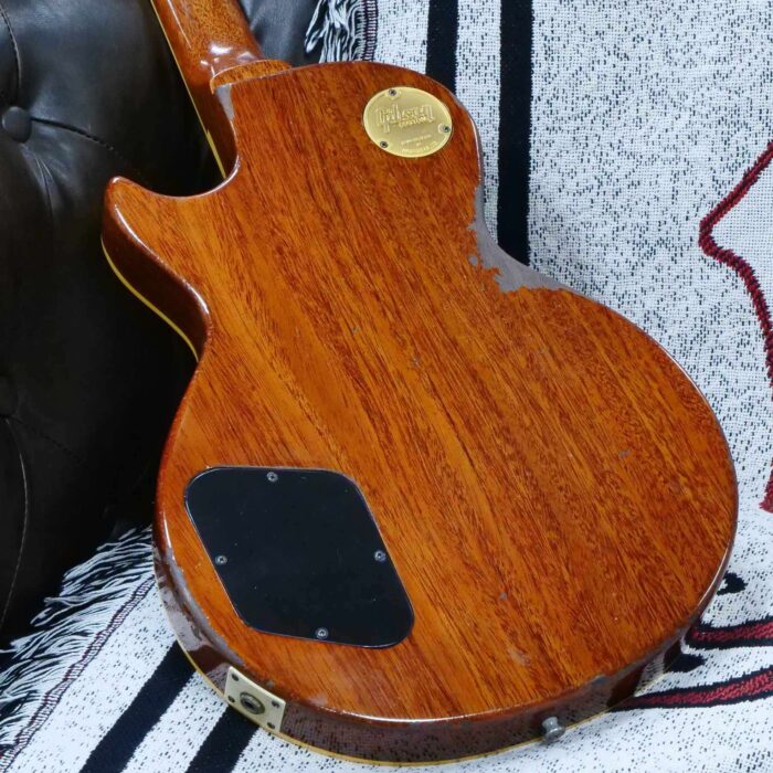 Gibson Custom Shop Limited Edition 1959 Les Paul Standard Reissue Brazilian Rosewood Murphy Lab Aged Tom’s Tea Burst 8.40 LBS - Image 12