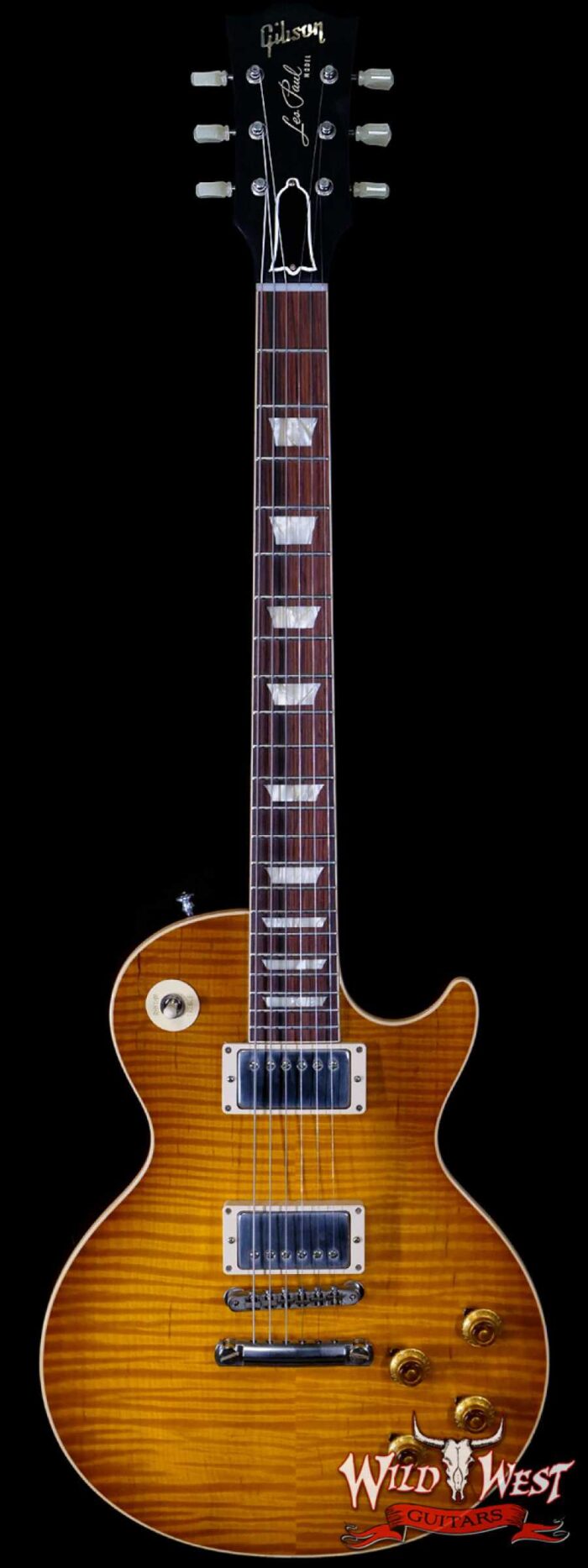 Gibson Custom Shop M2M Hand Selected Kill Top 60th Anniversary 1959 Les Paul Standard VOS Dirty Lemon Fade 9.05 LBS - Image 1