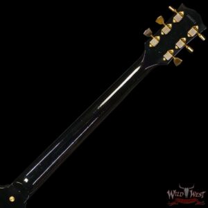 Gibson Custom Shop M2M Made 2 Measure 1963 Les Paul SG Custom With Maestro Vibrola Ultra Light Aged Ebony - Image 5