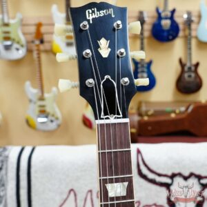 Gibson Custom Shop M2M 1964 SG Standard Reissue With Maestro Vibrola Gloss Antique Pelham Blue 7.10 LBS (Blem) - Image 8