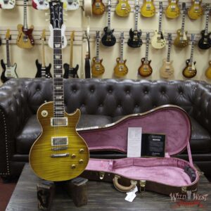 Gibson Custom Shop M2M Hand Selected Kill Top 60th Anniversary 1959 Les Paul Standard VOS Honey Lemon Fade 8.55 lbs - Image 8