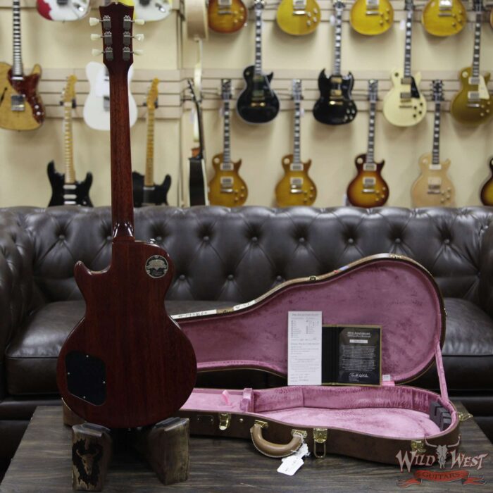 Gibson Custom Shop M2M Hand Selected Kill Top 60th Anniversary 1959 Les Paul Standard VOS Honey Lemon Fade 8.55 lbs - Image 10