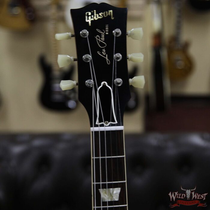Gibson Custom Shop M2M Hand Selected Kill Top 60th Anniversary 1959 Les Paul Standard VOS Honey Lemon Fade 8.55 lbs - Image 4