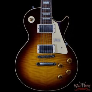 Gibson Custom Shop M2M Hand Selected Kill Top 60th Anniversary 1959 Les Paul Standard VOS Tobacco Sunburst 8.85 lbs - Image 3