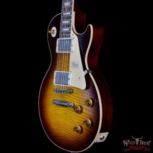 Gibson Custom Shop M2M Hand Selected Kill Top 60th Anniversary 1959 Les Paul Standard VOS Tobacco Sunburst 8.85 lbs - Image 2