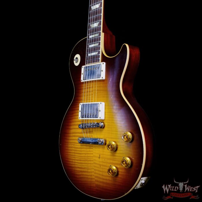 Gibson Custom Shop M2M Hand Selected Top 60th Anniversary 1959 Les Paul Murphy Lab Light Aging Southern Fade 8.15 lbs - Image 2