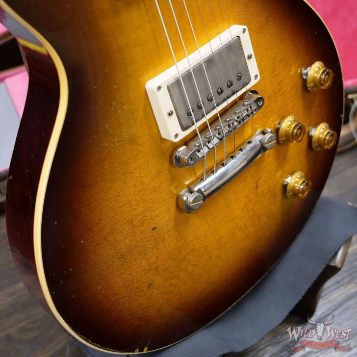 Gibson Custom Shop M2M 1958 Les Paul Standard Murphy Lab Heavy Aged Tobacco Sunburst 8.40 lbs - Image 9