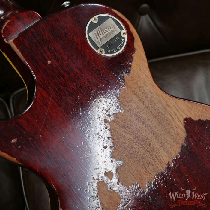 Gibson Custom Shop M2M Hand Selected Top 1958 Les Paul Murphy Lab Heavy Aging “First Standard” 7.85 lbs - Image 13