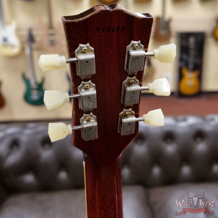 Gibson Custom Shop M2M Hand Selected Top 60th Anniversary 1959 Les Paul Murphy Lab Light Aged Southern Fade 8.20 lbs - Image 12