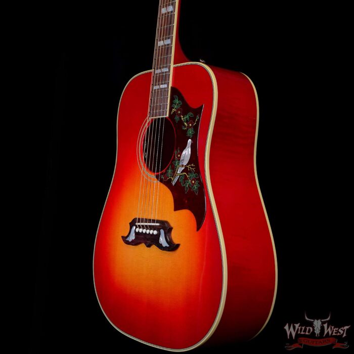 Gibson Custom Shop Dove Original Vintage Cherry Sunburst - Image 2