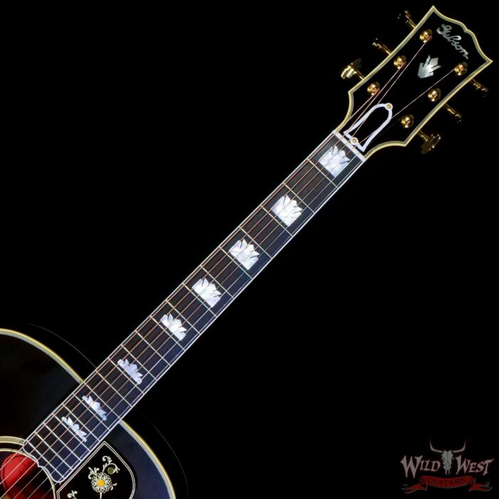 Gibson Custom Shop Historic Pre-War SJ-200 Rosewood Vintage Sunburst - Image 4