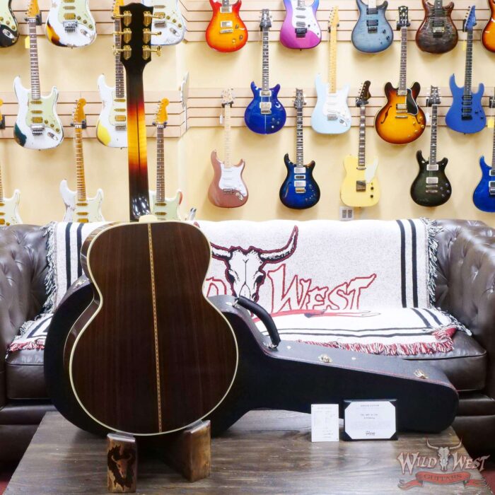 Gibson Custom Shop Historic Pre-War SJ-200 Rosewood Vintage Sunburst - Image 9