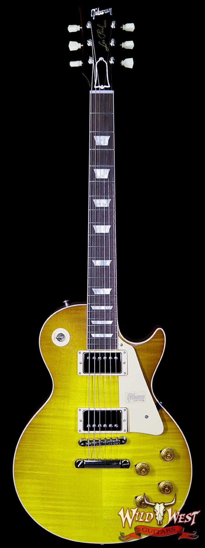Gibson Custom Shop 2018 Standard Historic 1958 Les Paul Standard R8 Gloss Honey Lemon Fade 8.0Lbs - Image 1