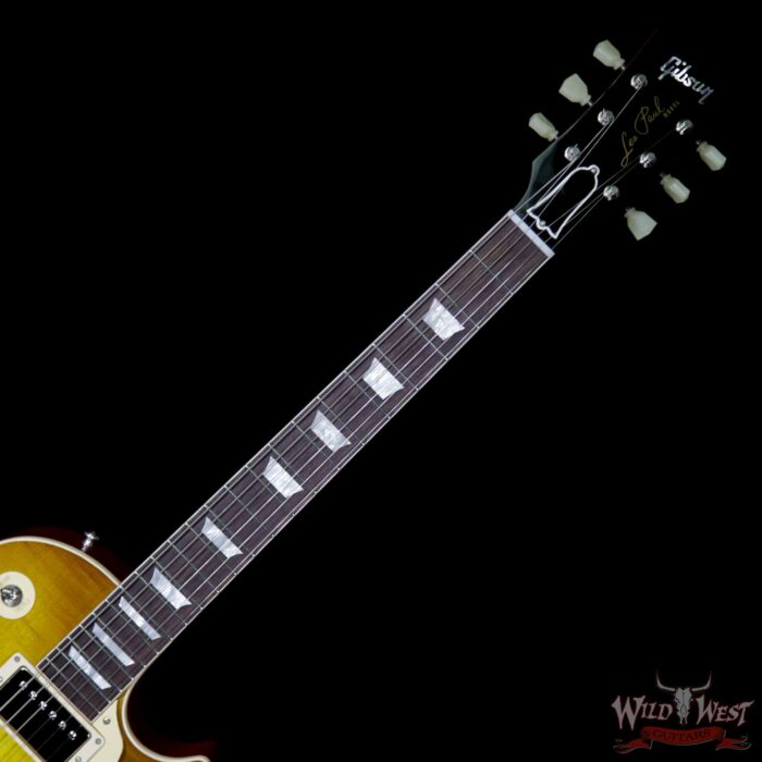 Gibson Custom Shop 2018 Standard Historic 1958 Les Paul Standard R8 Gloss Honey Lemon Fade 8.0Lbs - Image 8