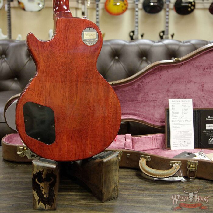 2016 Gibson Custom Shop Standard Historic 1958 Reissue R8 Les Paul Aged Ice Tea 8.65 Pounds - Image 14