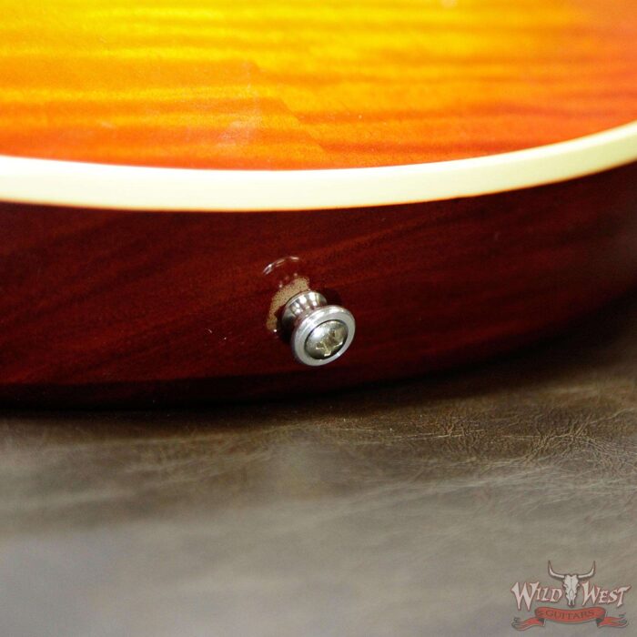 2016 Gibson Custom Shop Standard Historic Les Paul R8 1958 Gloss Flame Top Washed Cherry 8.85 Pounds - Image 17