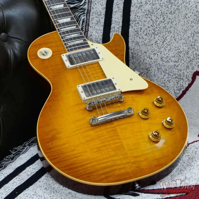 Gibson Custom Shop 1959 Les Paul Standard Reissue VOS Dirty Lemon 8.40 LBS - Image 8