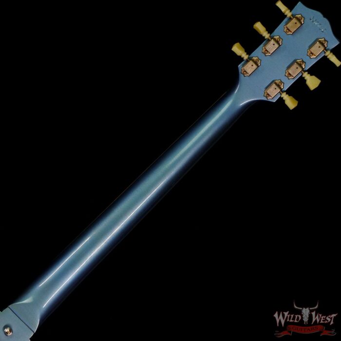 Gibson Custom Shop Murphy Lab 1964 SG Standard Maestro Vibrola Ultra Light Aged Pelham Blue - Image 5