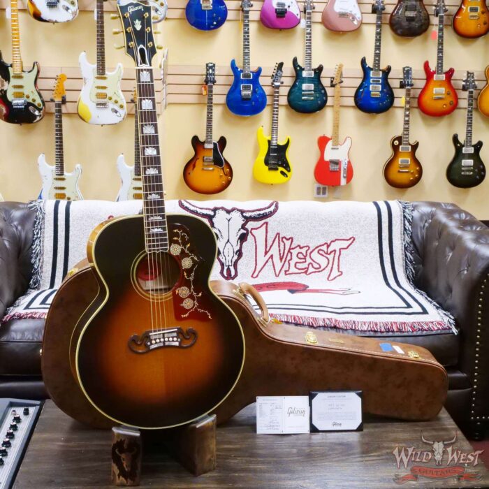 Gibson Acoustic Custom Shop 1957 SJ-200 VOS Vintage Sunburst - Image 6