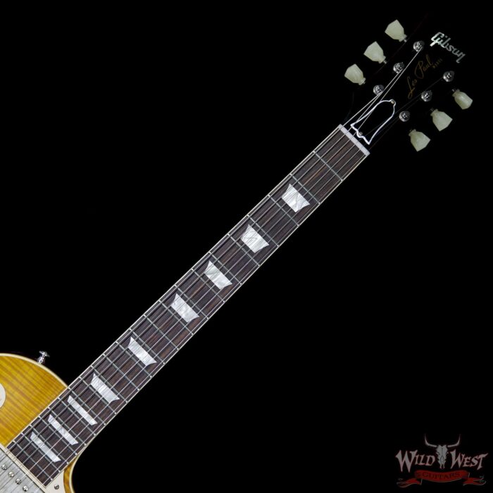 2016 Gibson Custom Shop Standard Historic Les Paul R9 VOS Lemon Burst 1959 Reissue 8.7 Pounds - Image 9
