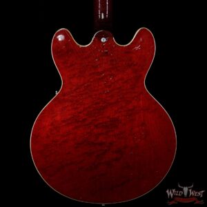 Gibson Memphis 1963 ES-335 TDC Traditional Aged Hand Select Top Baked Weight Relieved Central Block Sixties Cherry - Image 6