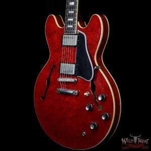 Gibson Memphis 1963 ES-335 TDC Traditional Aged Hand Select Top Baked Weight Relieved Central Block Sixties Cherry - Image 2