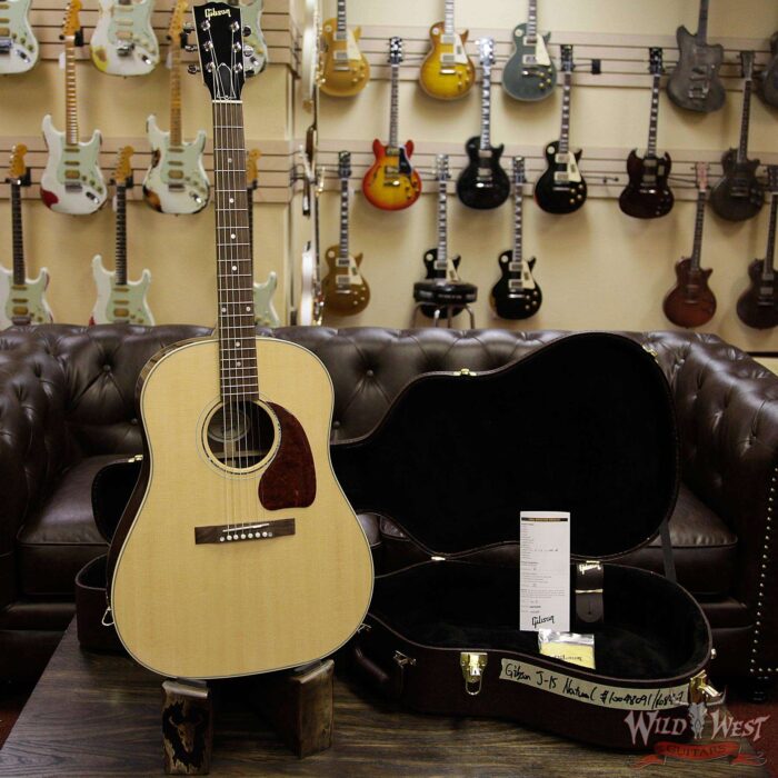 2018 Gibson Montana J-15 Walnut Maple Neck Antique Natural - Image 11
