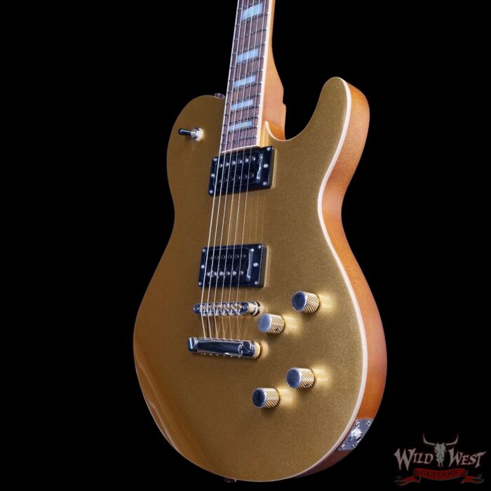 James Tyler JTG M1 (Mongoose) HH Set-Neck Maple Top Okoume Body & Neck Rosewood Fingerboard Egyptian Gold 7.30 LBS - Image 2
