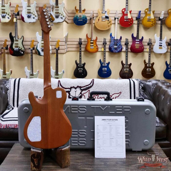 James Tyler JTG M1 (Mongoose) HH Set-Neck Maple Top Okoume Body & Neck Rosewood Fingerboard Egyptian Gold 7.30 LBS - Image 9