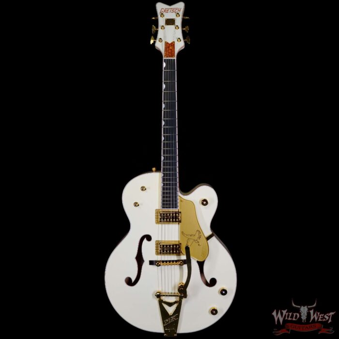 Gretsch G6136T-59 ‘59 Falcon Hollow Body with Bigsby Vintage White Owned by Misha Mansoor (Periphery) - Image 3