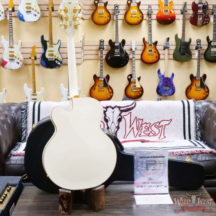 Gretsch G6136T-59 ‘59 Falcon Hollow Body with Bigsby Vintage White Owned by Misha Mansoor (Periphery) - Image 8