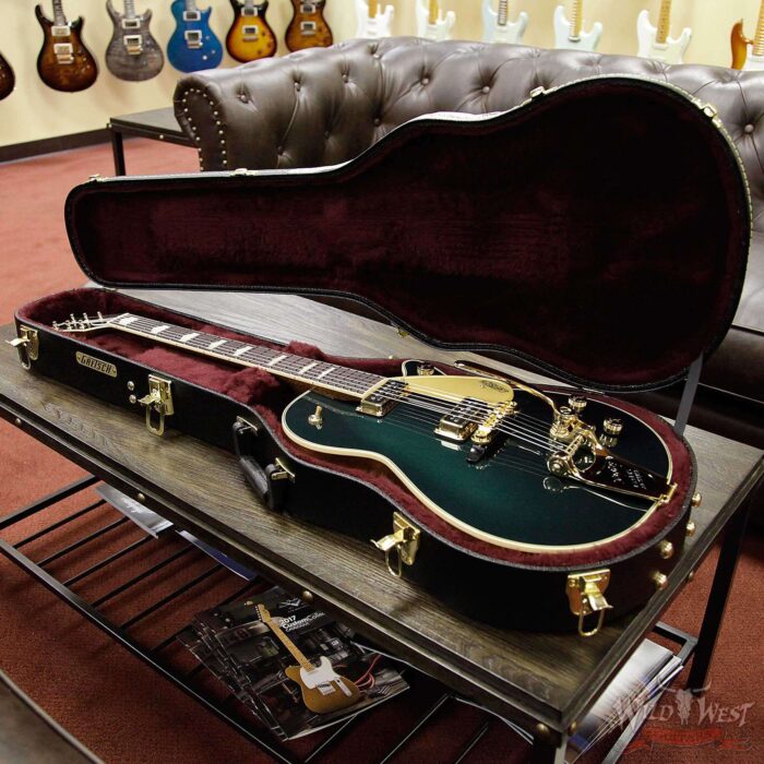 Gretsch G6128TCG Duo Jet with Bigsby TV Jones Cadillac Green - Image 15