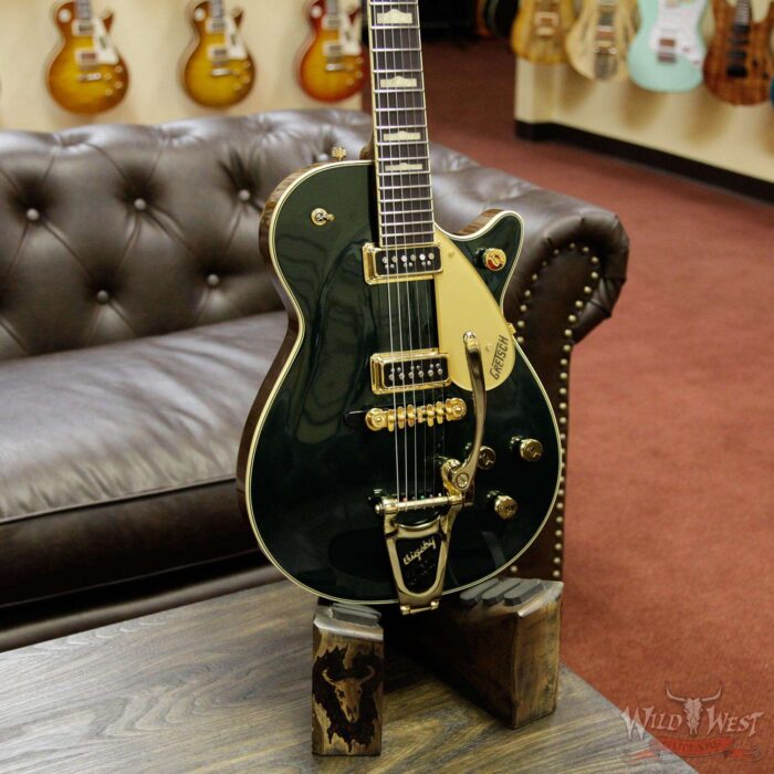 Gretsch G6128TCG Duo Jet with Bigsby TV Jones Cadillac Green - Image 14