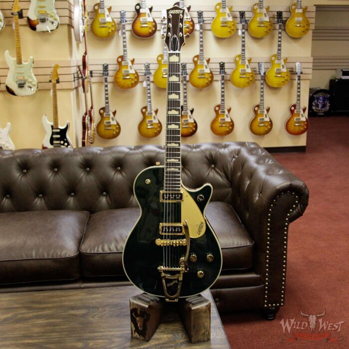 Gretsch G6128TCG Duo Jet with Bigsby TV Jones Cadillac Green - Image 12
