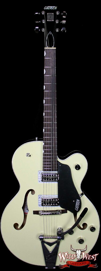 Gretsch Players Edition Anniversary Hollow Body G6118T with Bigsby Filter’Tron PUs Lotus Ivory