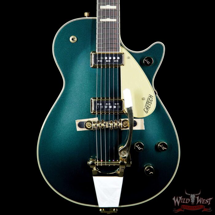 Gretsch G6128TCG Duo Jet with Bigsby Rosewood Fingerboard TV Jones Gold Hardware Cadillac Green - Image 3