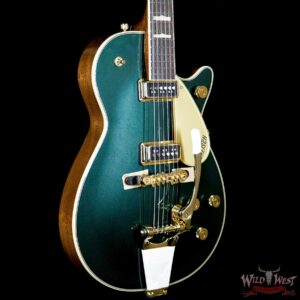 Gretsch G6128TCG Duo Jet with Bigsby Rosewood Fingerboard TV Jones Gold Hardware Cadillac Green - Image 4